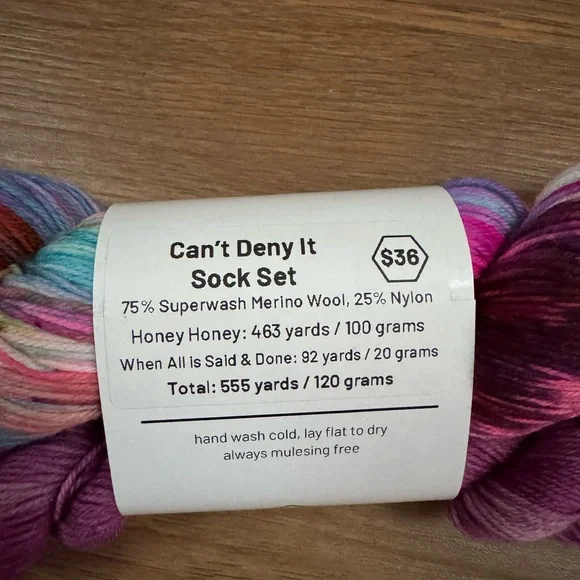 Cesium Yarn - Sock Set - Picture 2 of 3